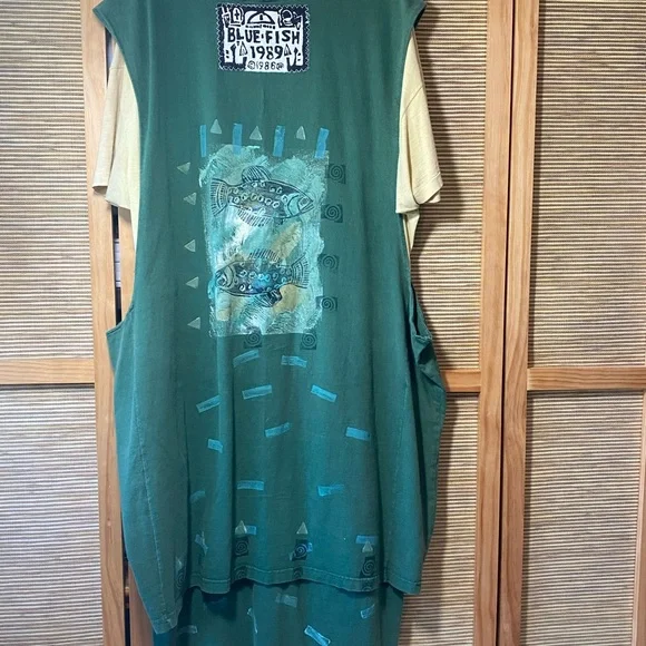 Vintage 1989 Blue Fish tunic and T-shirt dress - Picture 8 of 16